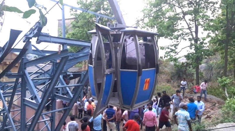 2 Dead In Jharkhand Cable Car Accident, Air Force Op To Rescue Dozens