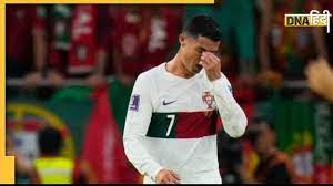 FIFA World Cup: Cristiano Ronaldo could not tolerate Portugal's defeat, started crying bitterly