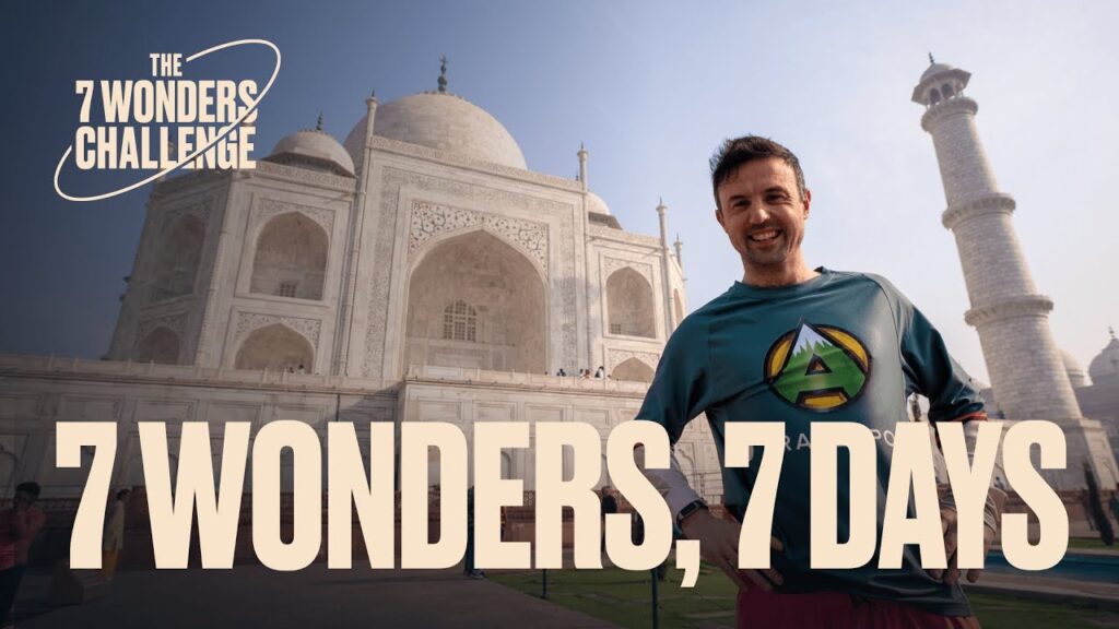 Man visits world's Seven Wonders, including Taj Mahal, in seven days