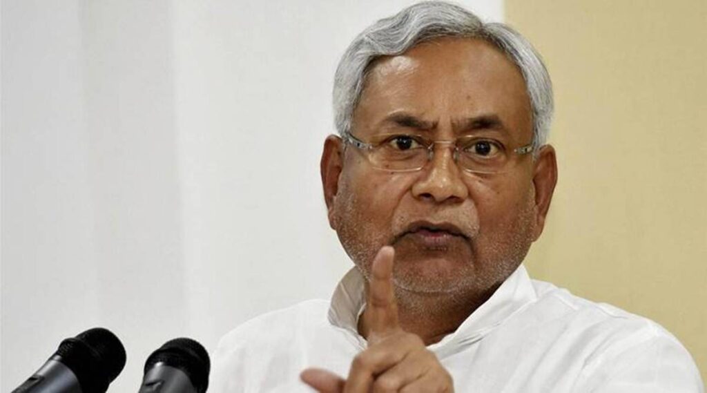 Out for a Walk, Nitish Kumar Jumps Onto Footpath to 'Save Himself' as 2 Bikers Enter Convoy