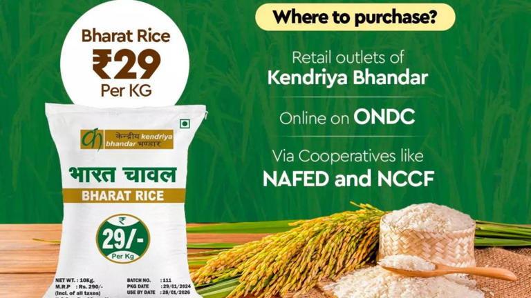 Bharat rice at Rs 29 per kg! Check where to buy, prices and other details - all FAQs answered