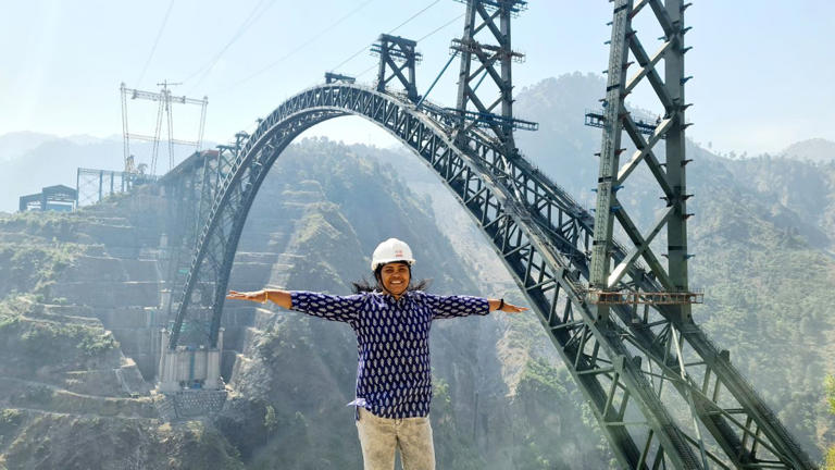 Chenab Bridge: Who Is Madhavi Latha, Woman Who Helped Build World’s Highest Railway BridgeChenab Bridge