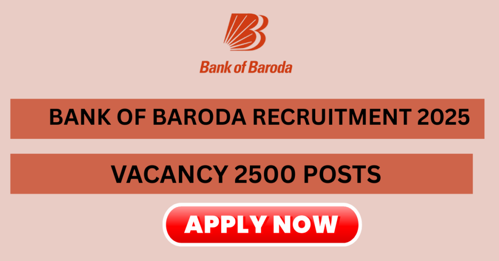 BoB Local Bank Officer Recruitment 2025 (2500 Vacancies) – Apply Online, Check Salary & Last Date